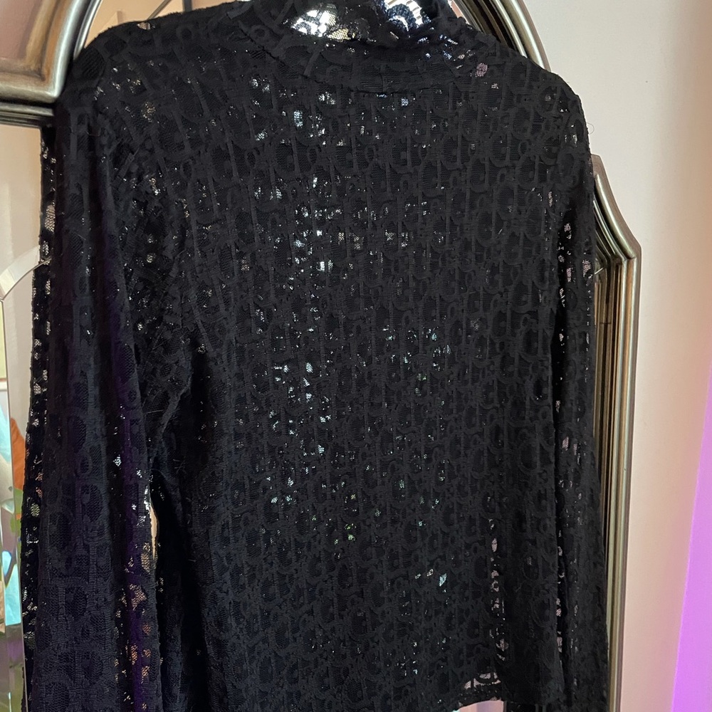 “Dior” mesh shirt